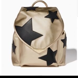 Kendall + Kylie Paparazzi Gold Star Backpack Purse